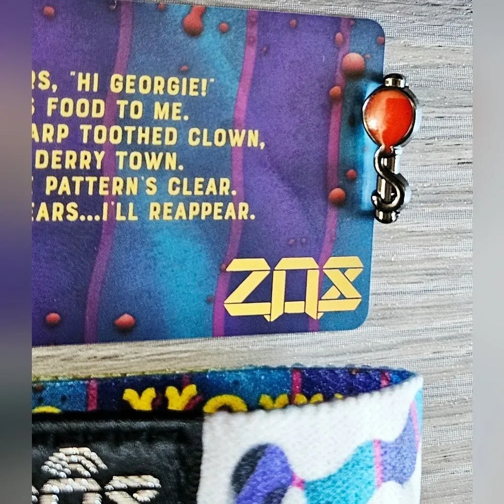 ZOX "FOREVER YOUNG" #403 "IT" DERRY HALLOWEEN GOLDIE Balloon Charm & Wristband - Picture 2 of 5